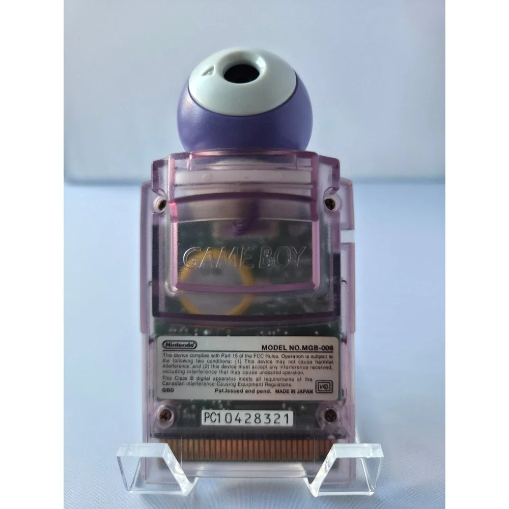 Authentic Japanese Pocket Camera Clear Purple (Game Boy) MGB-006 - TESTED‎